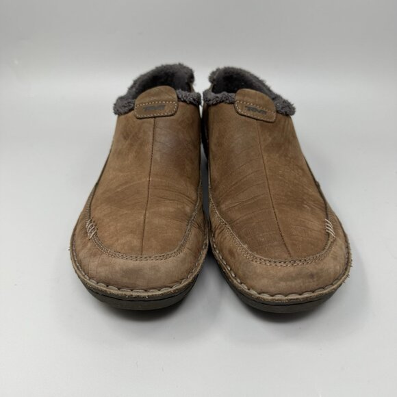 Teva Kiru Beluga Women’s Lined Slip On Clog Size 8 Brown - Picture 4 of 9